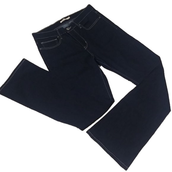 Levi's Denim - Levi's Slimming Boot High Rise Dark Wash Blue Jean